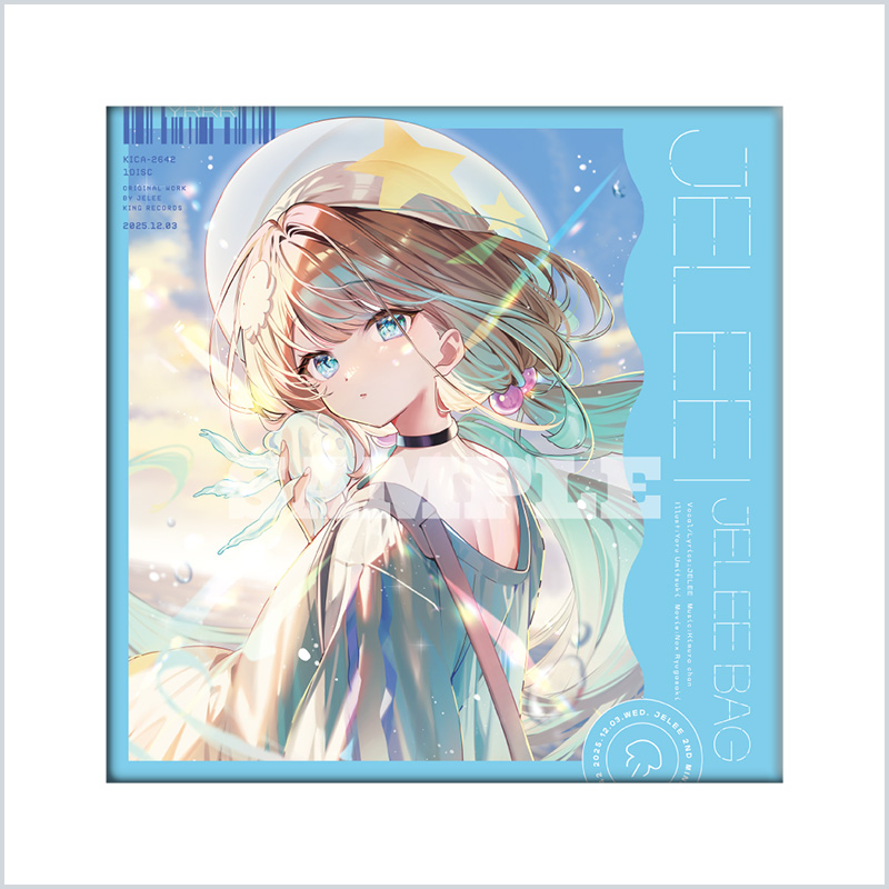 正方形缶バッジ