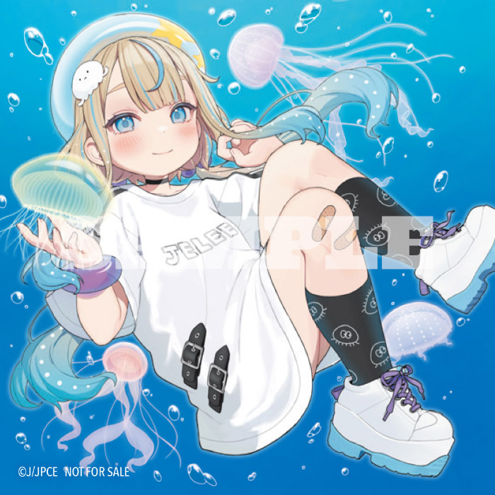 JELEEちゃんホログラムシール(JELEE BOX絵柄)